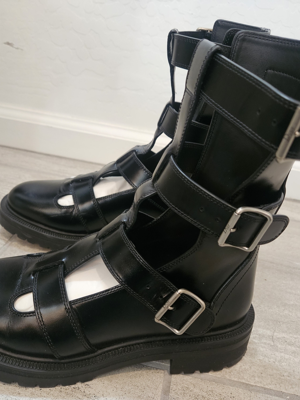 Christian Dior Combat Boots